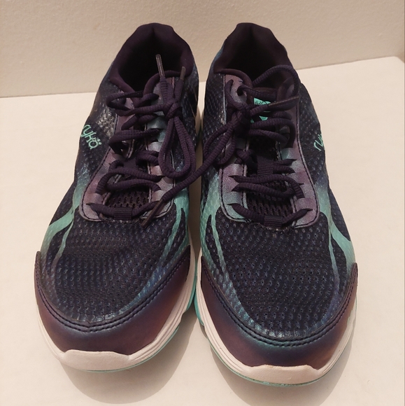 Ryka Women's Devotion Plus 2 Walking Shoes: Navy and Teal Blue - Size: 9W - Picture 11 of 11